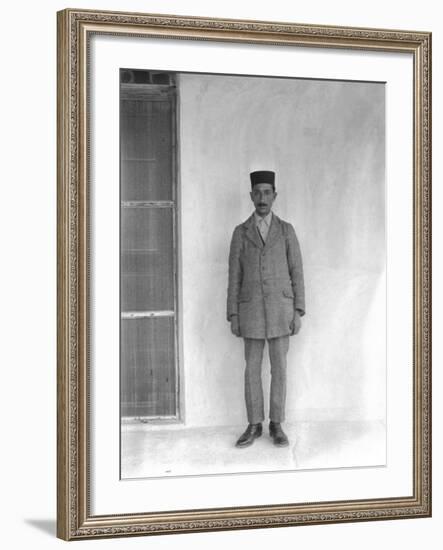 Iranian Man in Bushehr, Iran-null-Framed Photographic Print