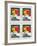 Iranian Postage Stamps Commemorating the 1988 Tragedy of Halabja-null-Framed Giclee Print