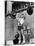 Iranian Weight Lifter M. Namdjou Struggling to Hold Up 206.5 Pound Weight at 1952 Olympics-null-Mounted Premium Photographic Print