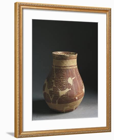 Iraq, Tell Hassan Site, Baked Clay Hip-Flask, End of the Halaf Period-null-Framed Giclee Print
