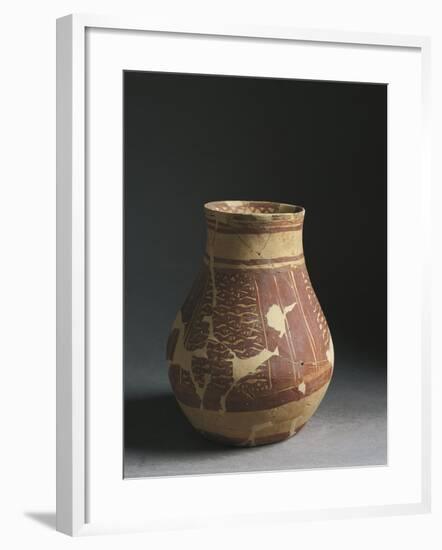 Iraq, Tell Hassan Site, Baked Clay Hip-Flask, End of the Halaf Period-null-Framed Giclee Print