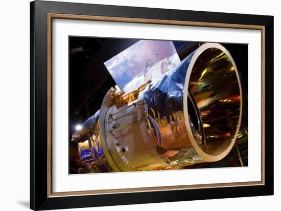 IRAS Infrared Astronomy Satellite-Mark Williamson-Framed Photographic Print