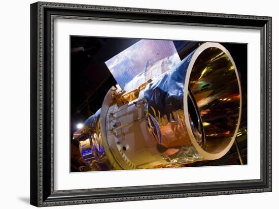 IRAS Infrared Astronomy Satellite-Mark Williamson-Framed Photographic Print