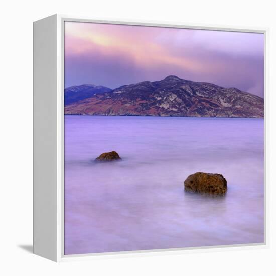 Ireland, Co.Donegal, Fanad, Ballymastoker bay-Shaun Egan-Framed Premier Image Canvas