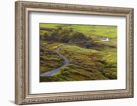 Ireland, Co.Donegal, Fanad, House in rural setting-Shaun Egan-Framed Photographic Print