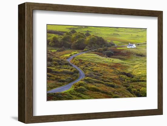 Ireland, Co.Donegal, Fanad, House in rural setting-Shaun Egan-Framed Photographic Print