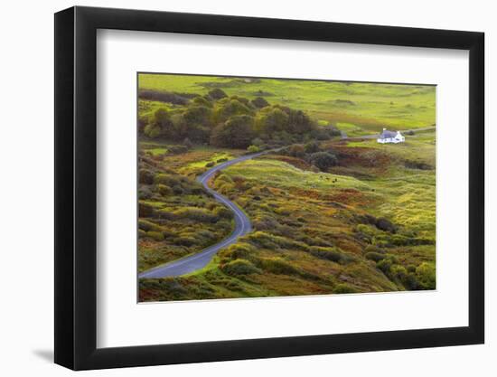 Ireland, Co.Donegal, Fanad, House in rural setting-Shaun Egan-Framed Photographic Print