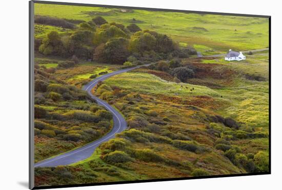 Ireland, Co.Donegal, Fanad, House in rural setting-Shaun Egan-Mounted Photographic Print