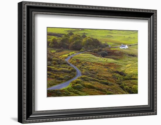 Ireland, Co.Donegal, Fanad, House in rural setting-Shaun Egan-Framed Photographic Print