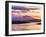 Ireland, Co.Donegal, Mount Errigal and Mulroy bay at sunset-Shaun Egan-Framed Photographic Print