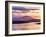 Ireland, Co.Donegal, Mount Errigal and Mulroy bay at sunset-Shaun Egan-Framed Photographic Print
