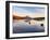 Ireland, Co.Donegal, Mount Errigal reflected in Clady river-Shaun Egan-Framed Photographic Print