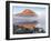 Ireland, Co.Donegal, Mount Errigal reflected in Lough Dunlewey-Shaun Egan-Framed Photographic Print