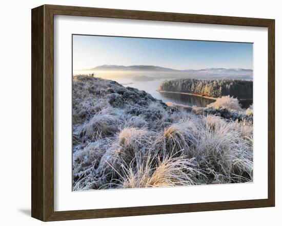 Ireland, Co.Donegal, Mulroy bay, winter landscape-Shaun Egan-Framed Photographic Print