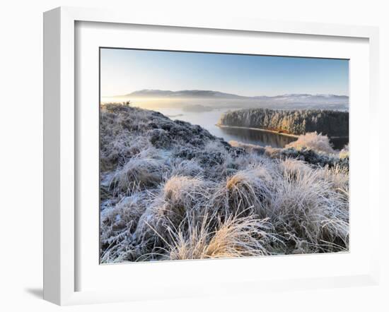 Ireland, Co.Donegal, Mulroy bay, winter landscape-Shaun Egan-Framed Photographic Print