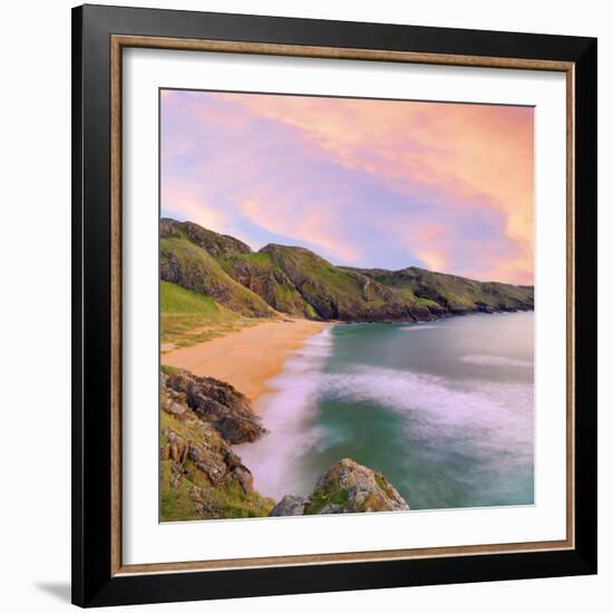 Ireland, Co.Donegal, Rosguil, Boyeeghter Bay-Shaun Egan-Framed Photographic Print