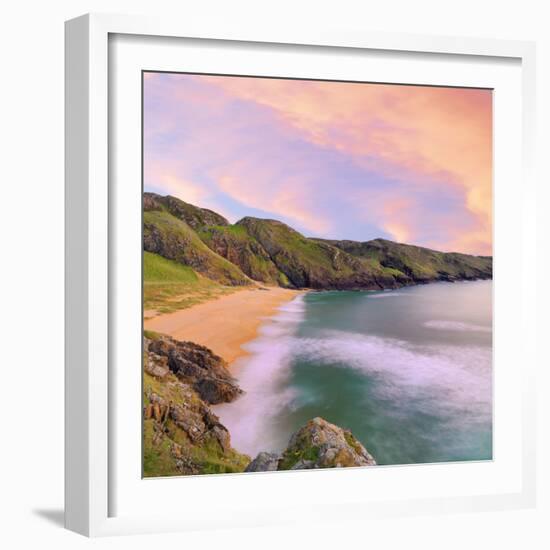 Ireland, Co.Donegal, Rosguil, Boyeeghter Bay-Shaun Egan-Framed Photographic Print