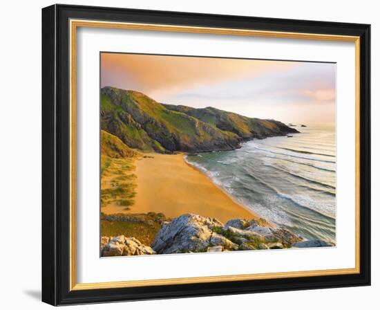 Ireland, Co.Donegal, Rosguil, Boyeeghter Bay-Shaun Egan-Framed Photographic Print