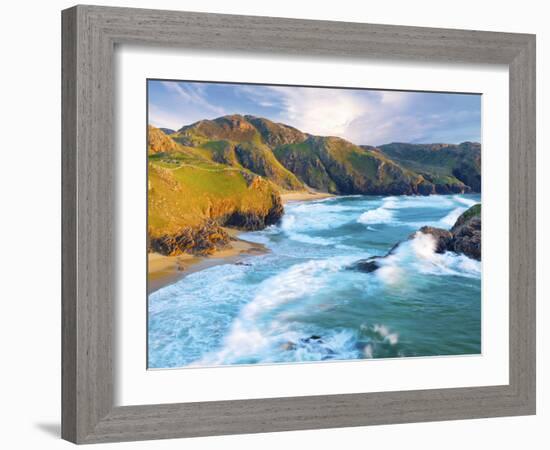 Ireland, Co.Donegal, Rosguil, Boyeeghter Bay-Shaun Egan-Framed Photographic Print