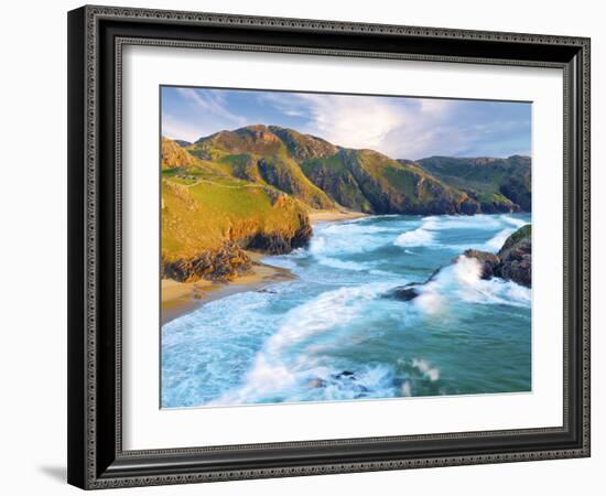 Ireland, Co.Donegal, Rosguil, Boyeeghter Bay-Shaun Egan-Framed Photographic Print