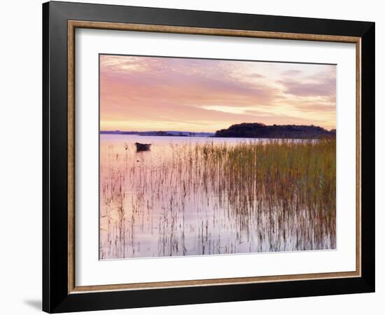 Ireland, Co.Mayo, Lough Conn at sunrise-Shaun Egan-Framed Photographic Print