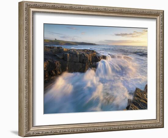 Ireland, Co.Sligo, Mullaghmore at sunset-Shaun Egan-Framed Photographic Print