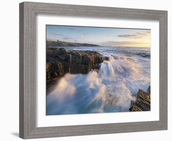 Ireland, Co.Sligo, Mullaghmore at sunset-Shaun Egan-Framed Photographic Print