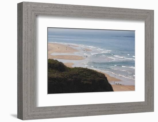 Ireland, County Antrim, Portrush of Curran Strand Beach-Walter Bibikow-Framed Photographic Print