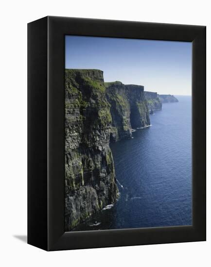 Ireland, County Clare, Cliffs of Moher-Roy Rainford-Framed Premier Image Canvas