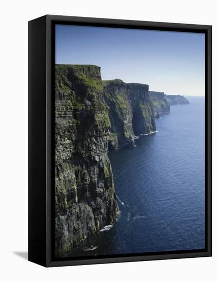 Ireland, County Clare, Cliffs of Moher-Roy Rainford-Framed Premier Image Canvas