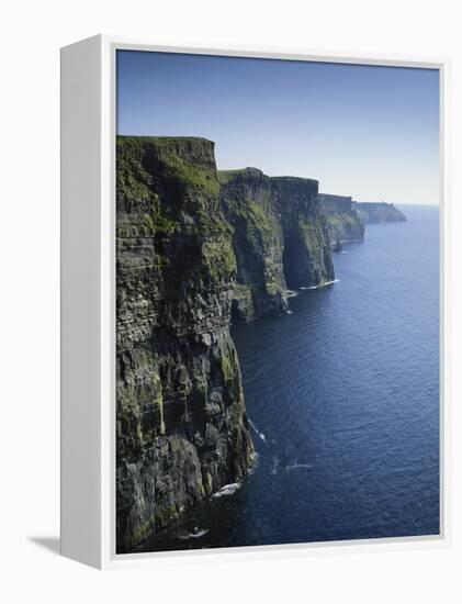 Ireland, County Clare, Cliffs of Moher-Roy Rainford-Framed Premier Image Canvas