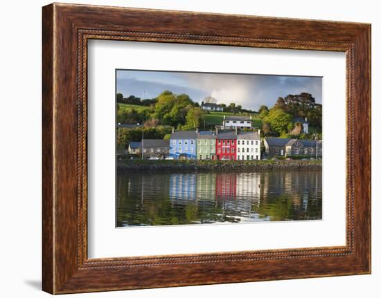 Ireland, County Cork, Bantry, harbor view, sunset-Walter Bibikow-Framed Photographic Print