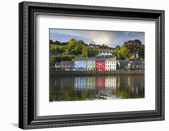 Ireland, County Cork, Bantry, harbor view, sunset-Walter Bibikow-Framed Photographic Print