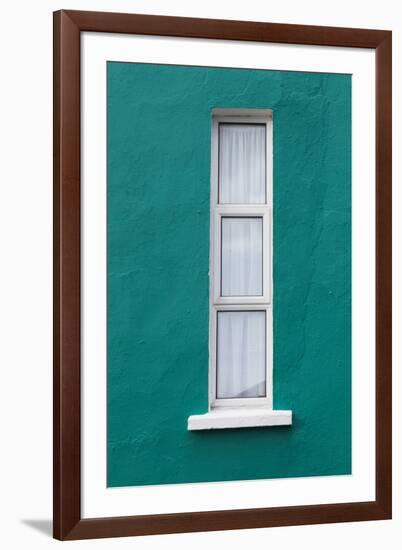 Ireland, County Cork Ring of Beara, Eyeries, colorful houses-Walter Bibikow-Framed Premium Photographic Print