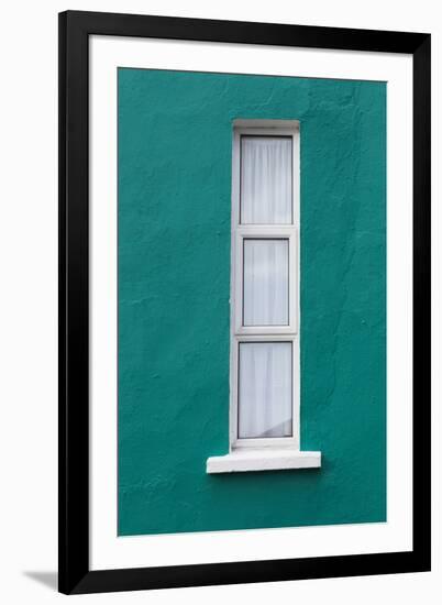 Ireland, County Cork Ring of Beara, Eyeries, colorful houses-Walter Bibikow-Framed Premium Photographic Print