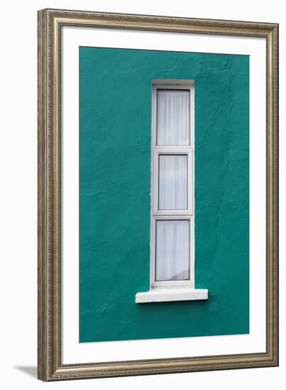 Ireland, County Cork Ring of Beara, Eyeries, colorful houses-Walter Bibikow-Framed Premium Photographic Print