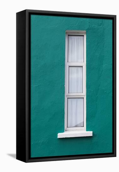 Ireland, County Cork Ring of Beara, Eyeries, colorful houses-Walter Bibikow-Framed Premier Image Canvas