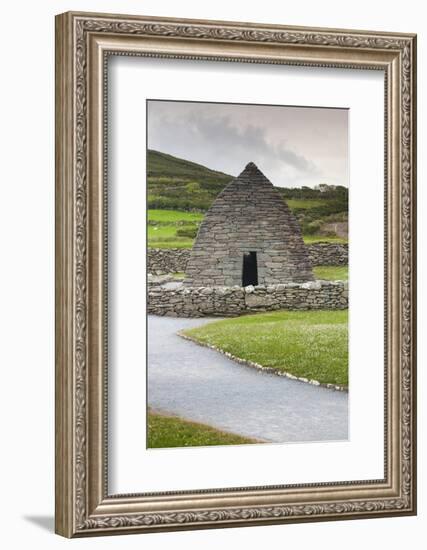 Ireland, County Kerry Ballyferriter, Gallarus Observatory.-Walter Bibikow-Framed Photographic Print