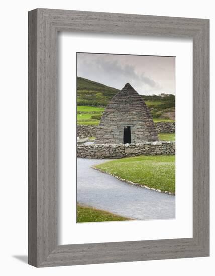 Ireland, County Kerry Ballyferriter, Gallarus Observatory.-Walter Bibikow-Framed Photographic Print