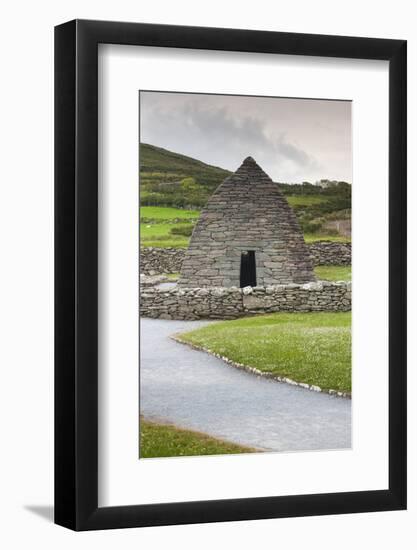 Ireland, County Kerry Ballyferriter, Gallarus Observatory.-Walter Bibikow-Framed Photographic Print