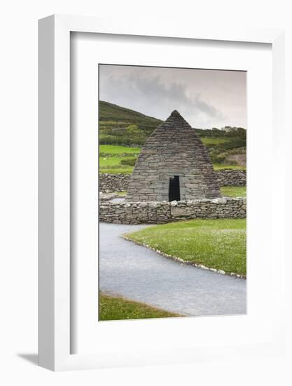 Ireland, County Kerry Ballyferriter, Gallarus Observatory.-Walter Bibikow-Framed Photographic Print