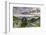 Ireland, County Kerry, Slea Head Drive, Dunquin, farmhouse ruins-Walter Bibikow-Framed Photographic Print