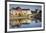 Ireland, County Kilkenny, pubs along River Nore and Kilkenny Castle-Walter Bibikow-Framed Premium Photographic Print