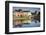 Ireland, County Kilkenny, pubs along River Nore and Kilkenny Castle-Walter Bibikow-Framed Photographic Print