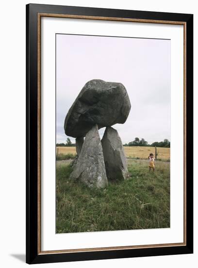 Ireland, County Louth, Ballymascanlon, Proleek Dolmen-null-Framed Giclee Print