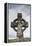 Ireland, County Tipperary, Cashel, Rock of Cashel, Celtic cross-Walter Bibikow-Framed Premier Image Canvas