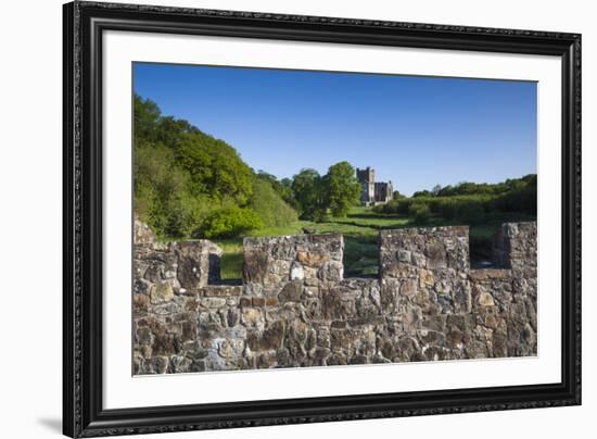 Ireland, County Wexford, Saltmills, Tintern Abbey-Walter Bibikow-Framed Premium Photographic Print