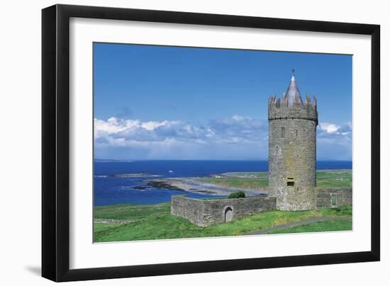 Ireland, Galway Bay, Dunguaire Castle-null-Framed Giclee Print
