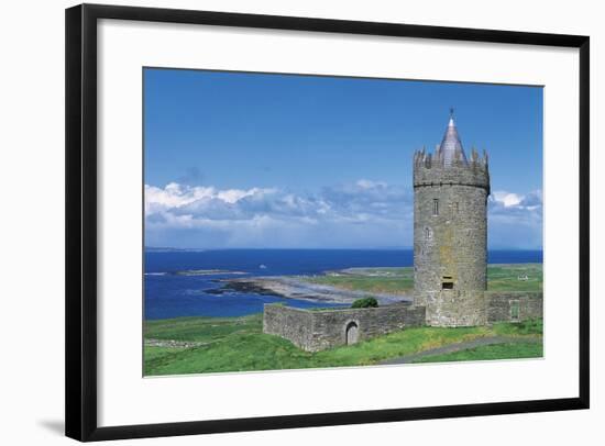 Ireland, Galway Bay, Dunguaire Castle-null-Framed Giclee Print