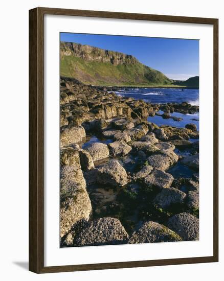 Ireland Giant's Causeway, Hexagonal Basalt Columns-null-Framed Photographic Print